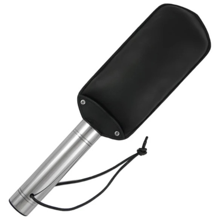 Аксесоар Metal, Естествена кожа и метал, 45см, Водоустойчив