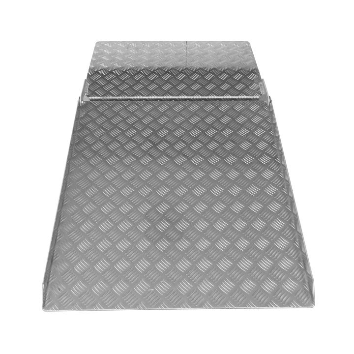 Rampa de prag rigida pentru platforma de incarcare pentru scaune cu rotile Inaltime variabila reglabila Suprafata anti-alunecare Aluminiu anodizat TR127