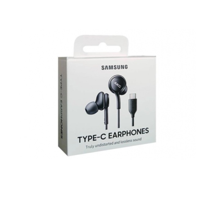 SAMSUNG USB-C fejhallgató kihangosító, EO-IC100BBE AKG, Black Blister Premium
