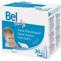 Ser Fiziologic 0.9% (Solutie Salina Fiziologica) Bel Baby Physio, HARTMANN, 30 fiole x 5 ml