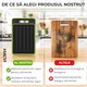 Tocator de Bucatarie 4 in 1 Macvi® pentru Dezghetare Rapida, Taiere, pisare/zdrobire, ascutire, 36,5 x 25 x 1cm
