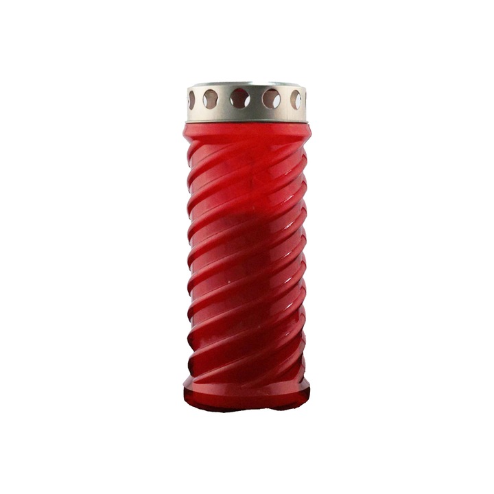 Дъждоустойчива свещ P13 червена, време на горене 100 часа