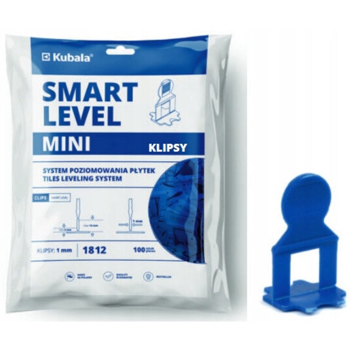 Cleme Kubala smart level mini 1mm 100buc. 1812