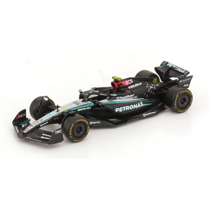 Mercedes Benz AMG W15 #44 LEWIS HAMILTON 2024 1:43 Bburago autómodell