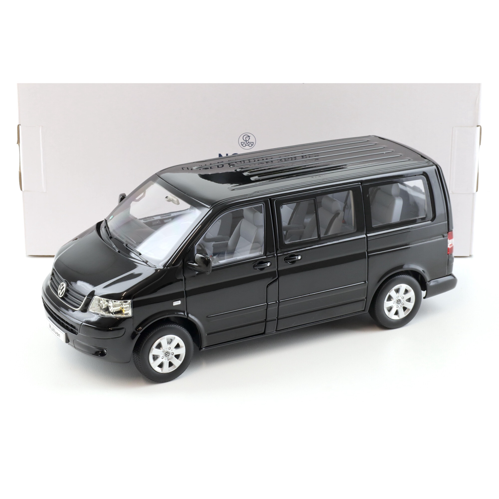 Macheta Volkswagen Multivan T5 2003 negru 1/1000pcs - 1/18 Norev