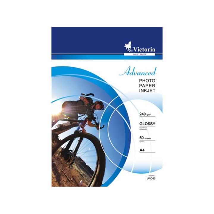 Hartie foto, Victoria, A4, 240 g, Lucios