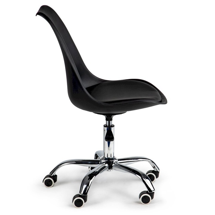 Scaun de birou ModernHome PC-009, negru