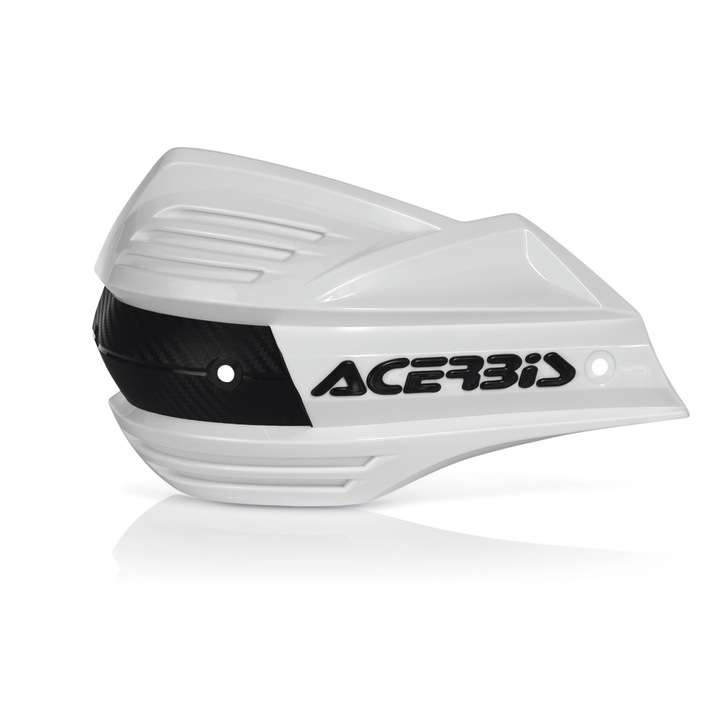 Plastice pentru Handguard Moto, Acerbis, X-Factor, Alb