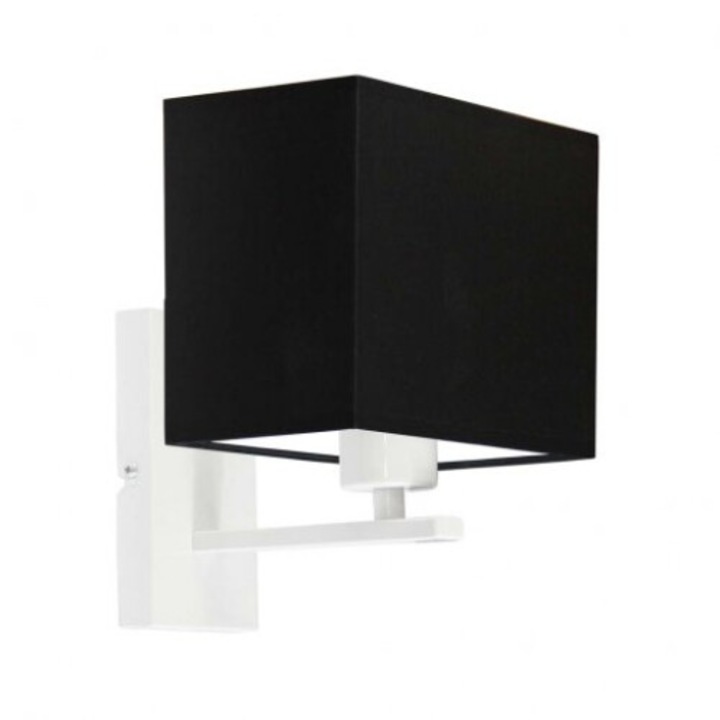 Аплик Lysne, MALAGA, 1xE27, 60W, 23x20x18 см, Черен