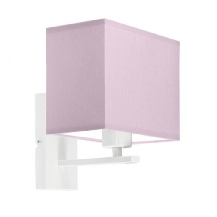 Lysne MALTA аплик, текстилен абажур, бял, 20x10x15cm, 1xE27, 60W