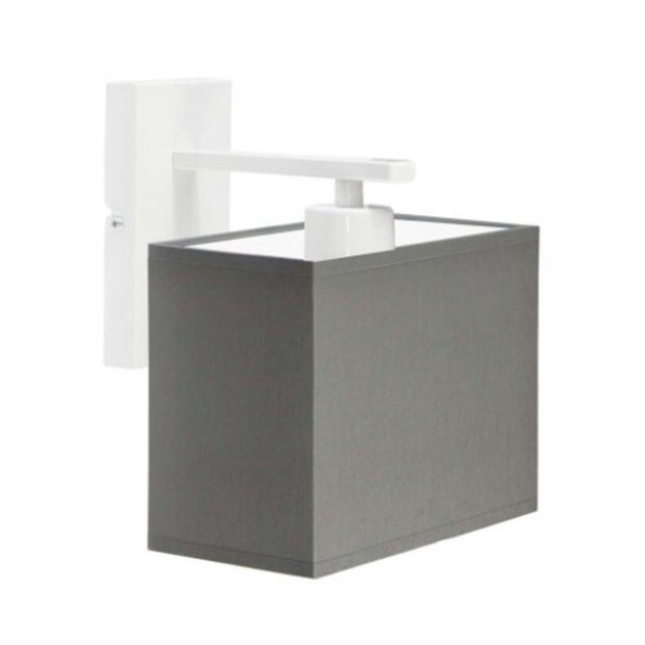 Стенна лампа Lysne MALTA, сива, 1xE27, 23x20x18см