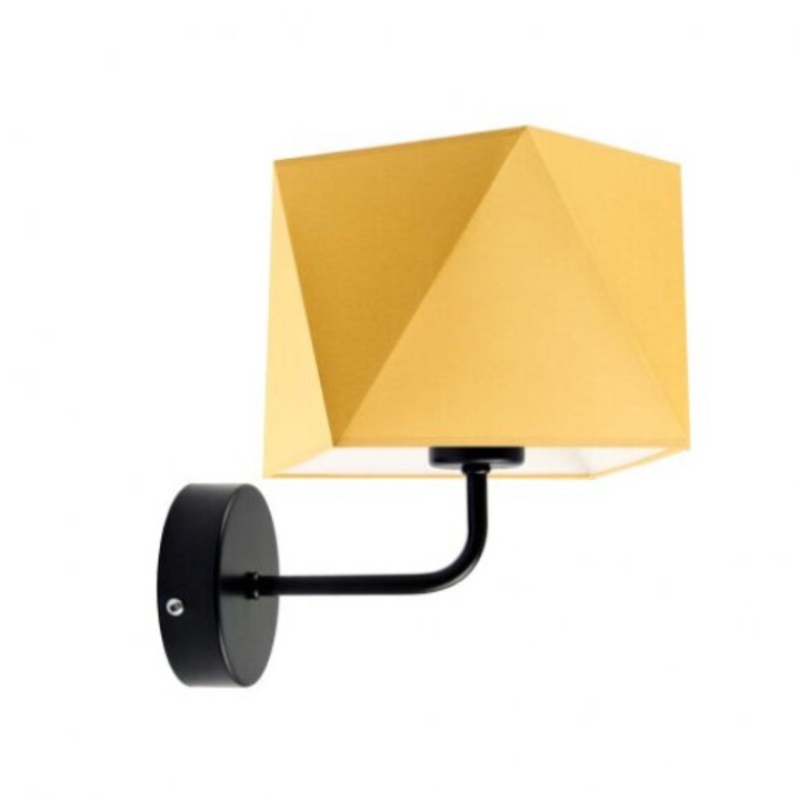 Kinkiet Lysne TURYN, 1xE27, 60W, mustár, 16x16cm