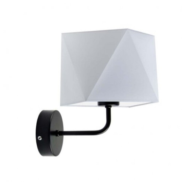 Lysne TURYN лампа, 1xE27, 60W, светло сива, 16x16x26cm