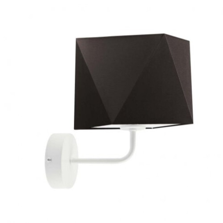 Lysne TURYN лампа, геометрия, бяла, 26x25см