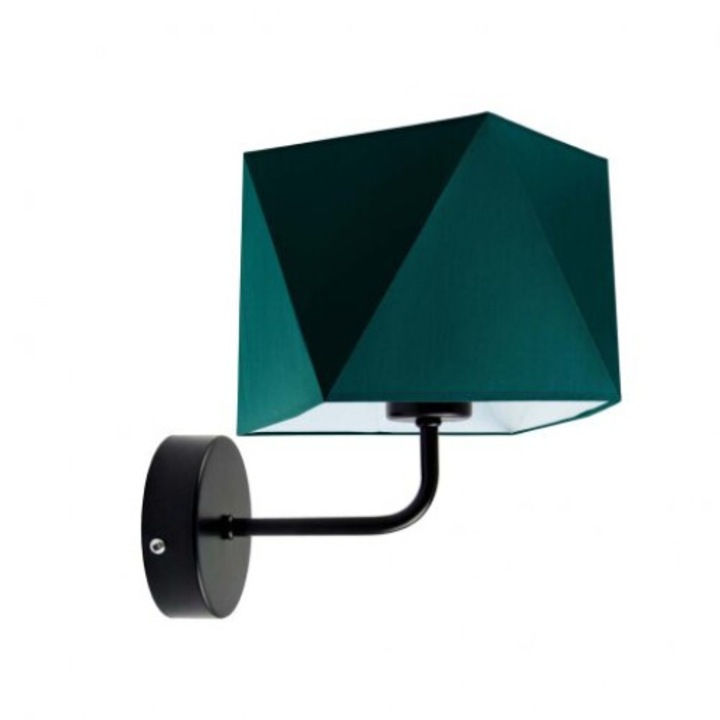 Kinkiet Lysne TURYN, 1xE27, 60W, барел зелен, 16x16см