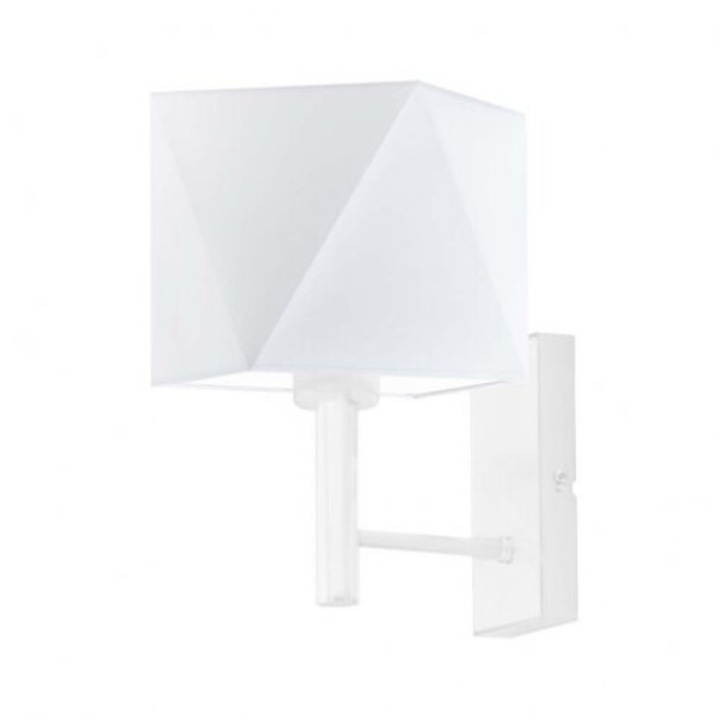 MEDAN fali lámpa, fehér lámpabúra, fehér keret, 1000-946