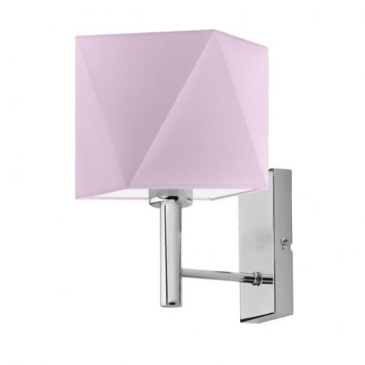 Kinkiet Lysne MEDAN, geometrikus lámpabúra, fém, 16x16cm, 28cm