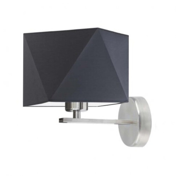 Аплик ORLANDO, 1xE27, 60W, графит, 16x16см