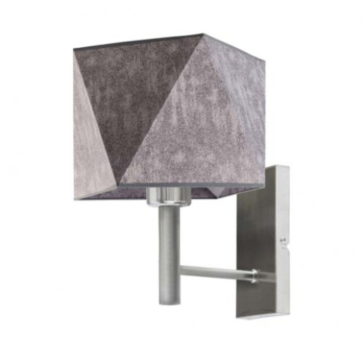 Lysne MEDAN Аплик, геометричен абажур, метал, 16x16cm, 28cm, 1xE27, 60W