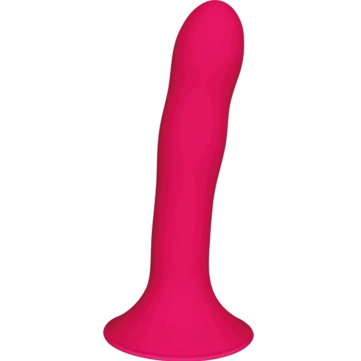 Dildo, Adrien Lastic, Hitsens 4, dubla densitate, fucsia, 17.8x3.7cm