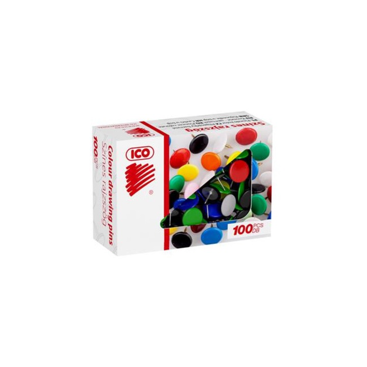 Set 100 pioneze, ICO, Metal, Multicolor