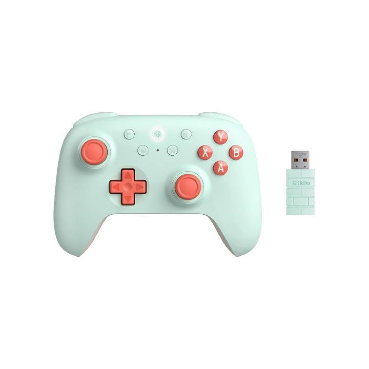 Vezeték nélküli vezérlő, 8bitdo, Ultimate 2c Pad, menta, PC-hez