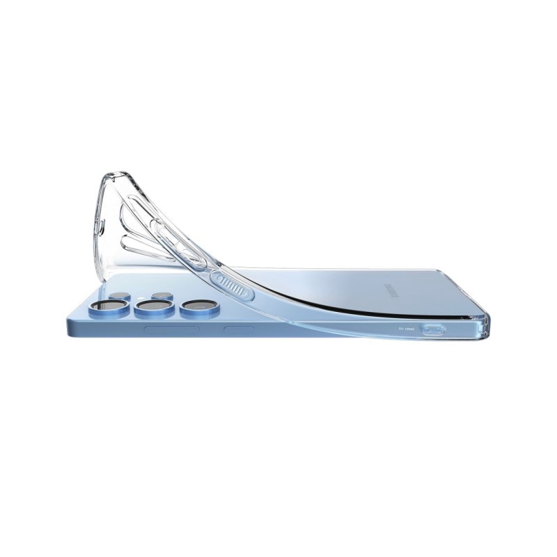 Husa Spigen Liquid Crystal Compatibila Cu Samsung Galaxy S25 Ultra, Silicon, Transparent, Anti Alunecare, Materiale Premium
