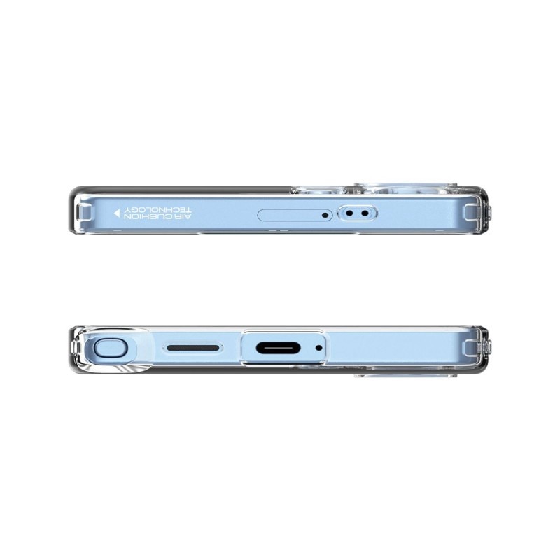 Husa Spigen Liquid Crystal Compatibila Cu Samsung Galaxy S25 Ultra, Silicon, Transparent, Anti Alunecare, Materiale Premium