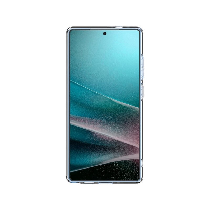 Husa Spigen Liquid Crystal Compatibila Cu Samsung Galaxy S25 Ultra, Silicon, Transparent, Anti Alunecare, Materiale Premium
