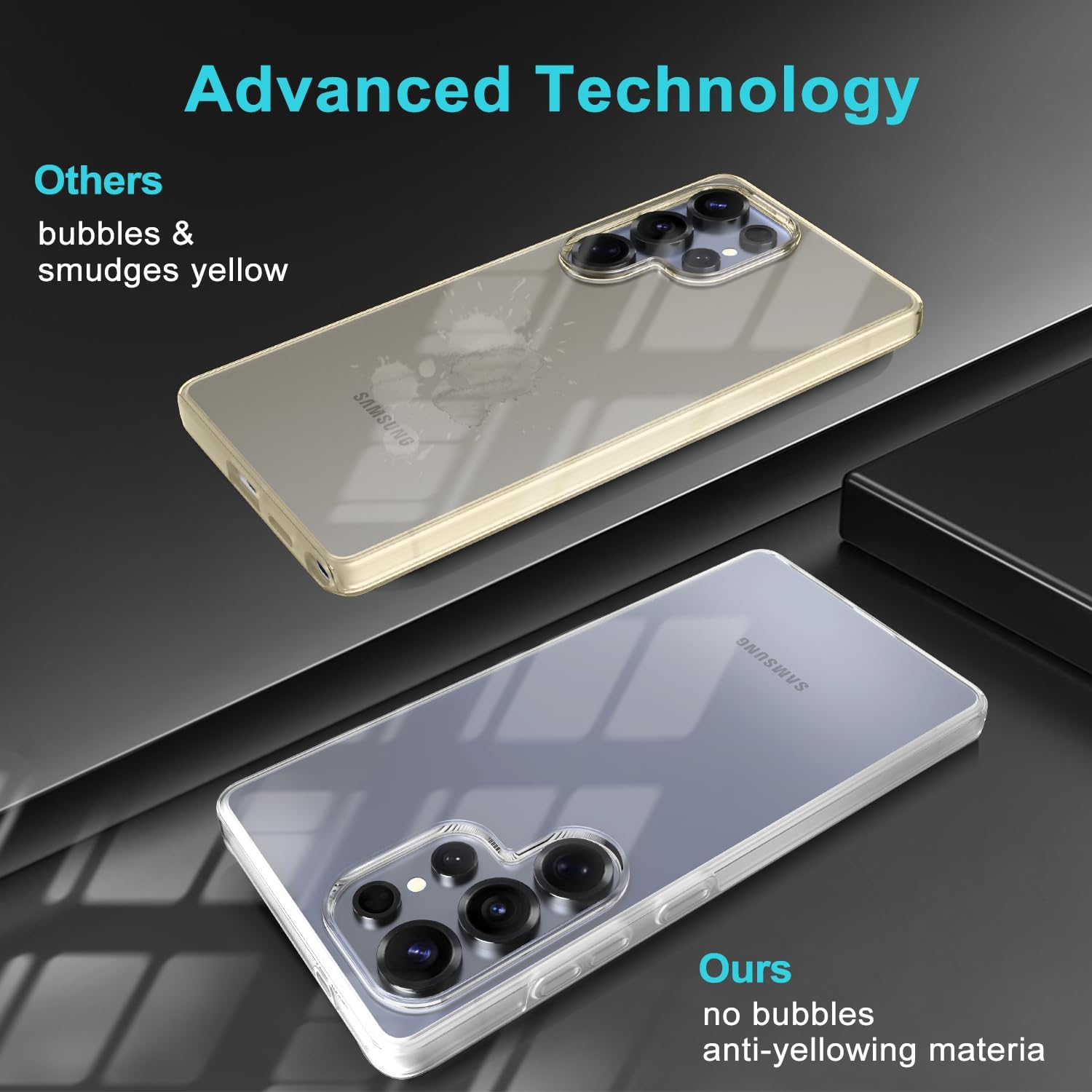 Husa 360 ALC Mobile, compatibila cu Samsung Galaxy S25 Ultra, V2 Transparent fata+spate