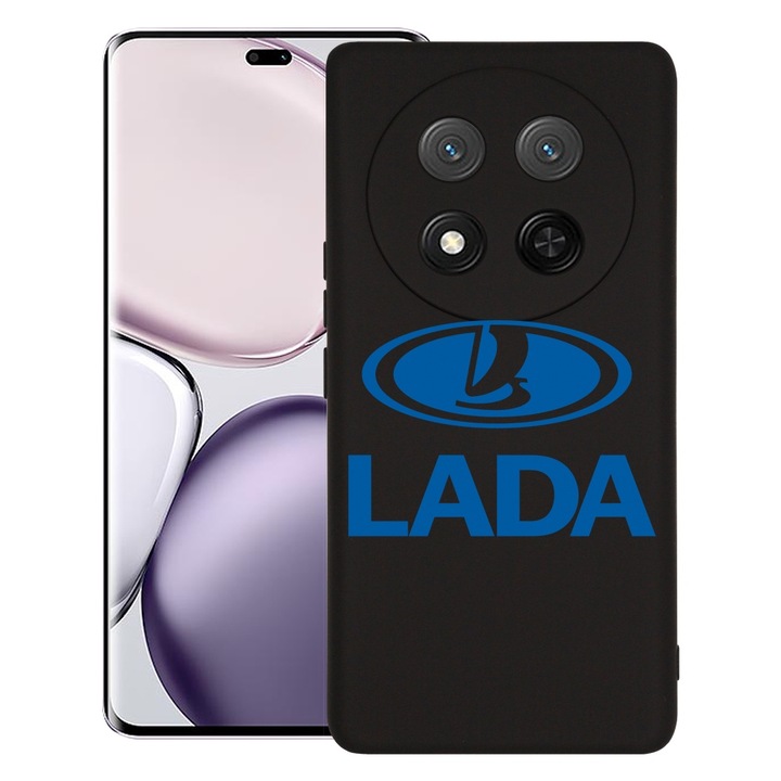 BestCase 1.2mm Szilikon telefontok, kompatibilis modell Honor Magic 7 Lite, Lada, Kameravédelem, Mikroszálas puha belső, Fekete, 1926315 PB 1741