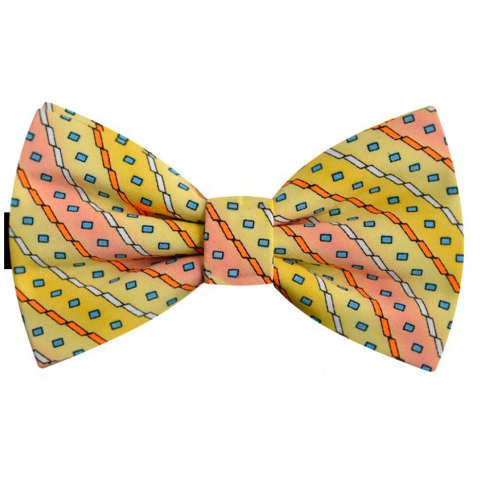 Papion galben, model stil lanturi