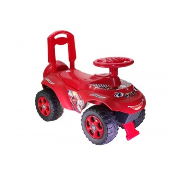 Masinuta Ride-on Doloni cu sunete si muzica in Limba Romana si lumini, rosu Masinuta Ride-on Doloni cu sunete si muzica in Limba Romana si lumini, rosu