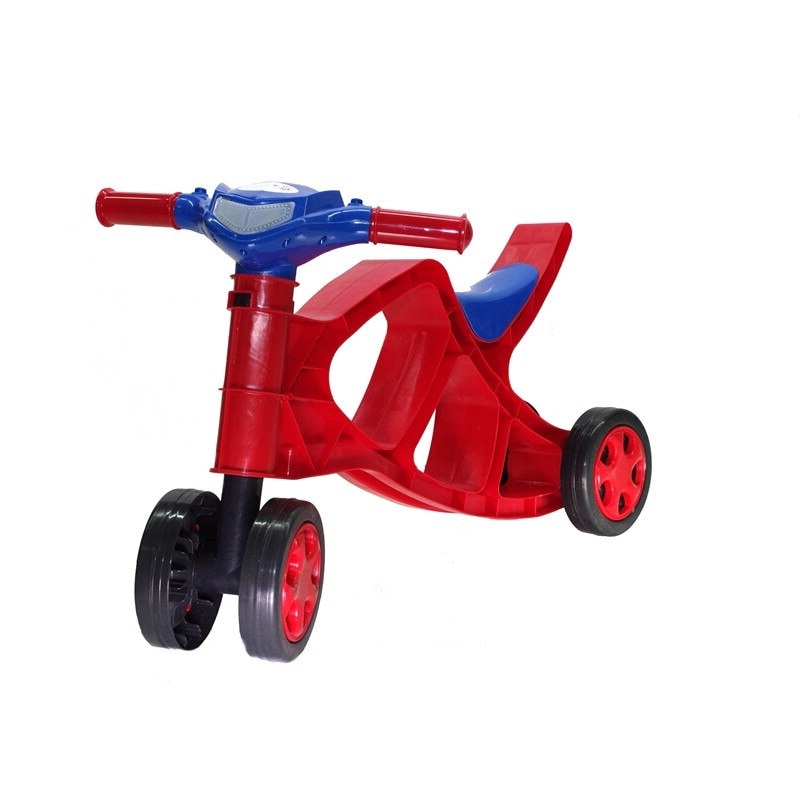 Minibike Doloni cu sunete si lumini rosu cu albastru