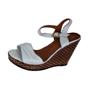 Sandale comode cu talpa ortopedica, model simplist, D&J Exclusive, Alb/Maro Sandale comode cu talpa ortopedica, model simplist, D&J Exclusive, Alb/Maro