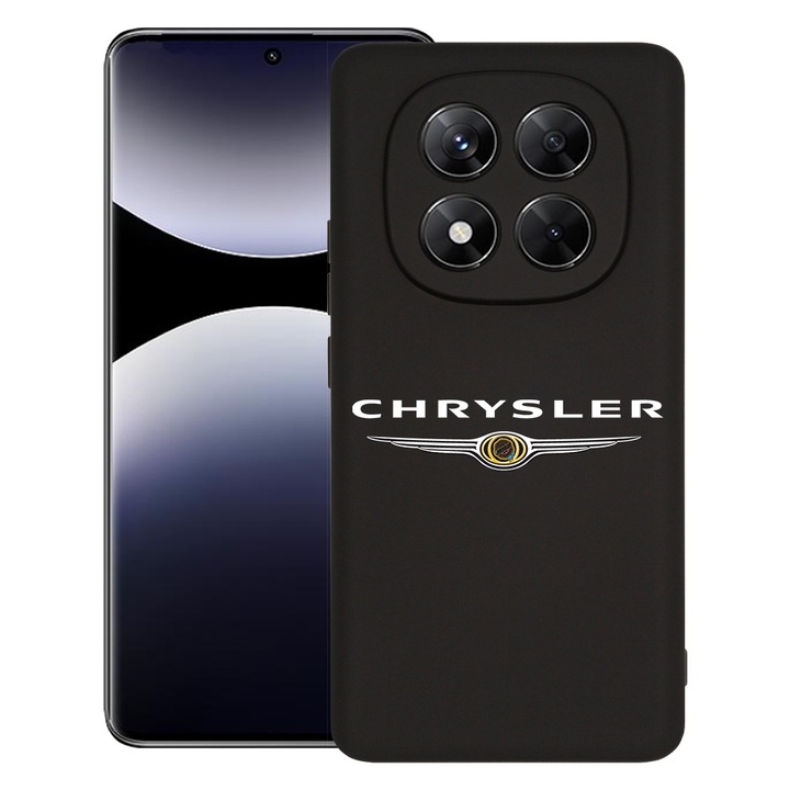 BestCase® Husa pentru Xiaomi Redmi Note 14 Pro Plus, Premium Slim Silicon 1.2MM, Chrysler, Microfibra in interior, Antisoc, Protectie camera si ecran, 1926326 PB 1764