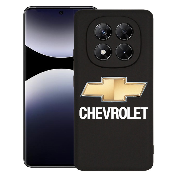 BestCase® Husa pentru Xiaomi Redmi Note 14 Pro Plus, Premium Slim Silicon 1.2MM, Chevrolet, Microfibra in interior, Antisoc, Protectie camera si ecran, 1926326 PB 1762