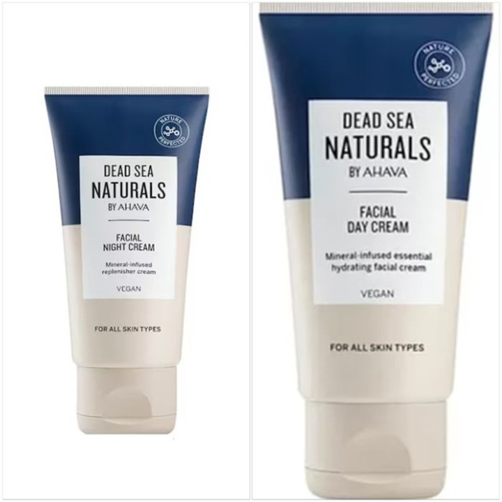 Arcápoló szett, Éjszakai krém 50 ml + Nappali krém 50 ml, AHAVA DSN