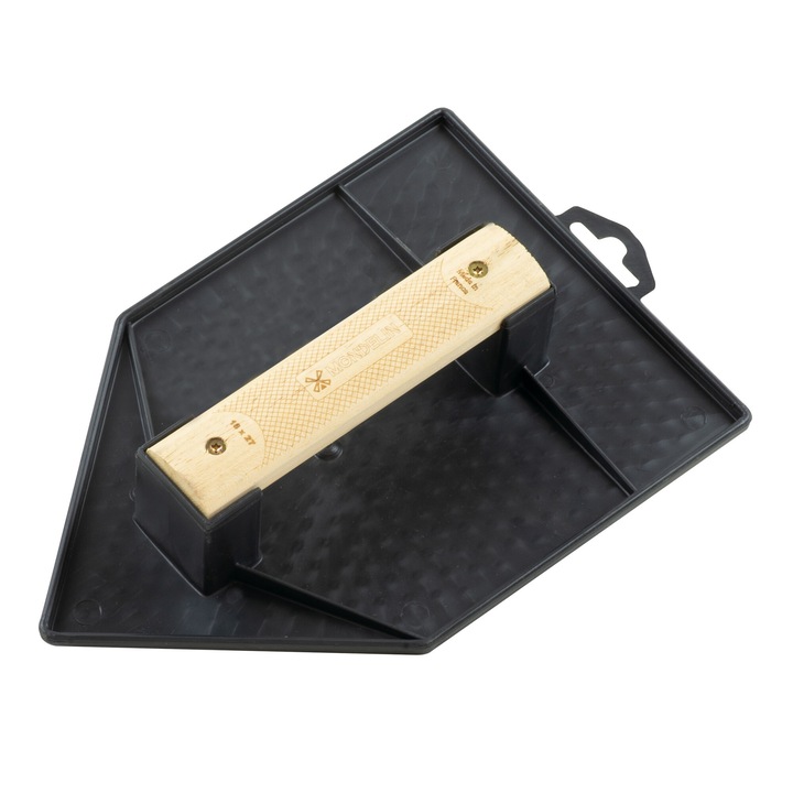 Drisca MONDELIN din PVC cu varf si maner de lemn, 27 x 18 cm