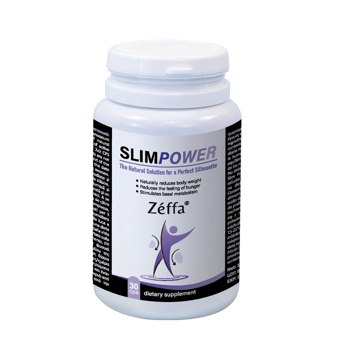 Capsule de slabit, Slim Power, Zeffa, 30 de comprimate