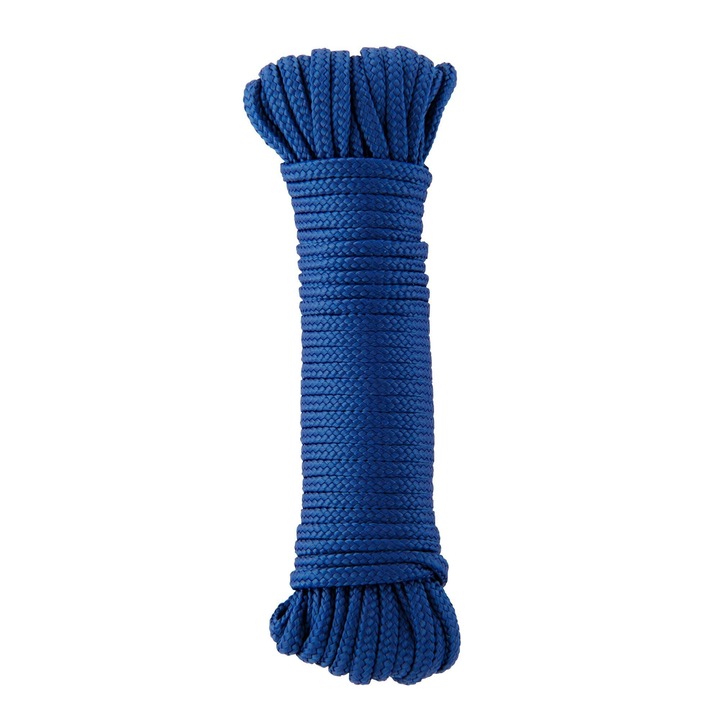 Stander kék fonott polipropilén zsinór, Ø 2,5 mm, 10 m, max szilárdság 25 kg