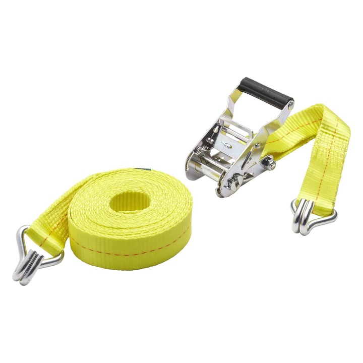 Chinga fixare Standers, cu catarama si carlig, poliester, 35 mm x L 5 m, rezistenta max 1000 kg