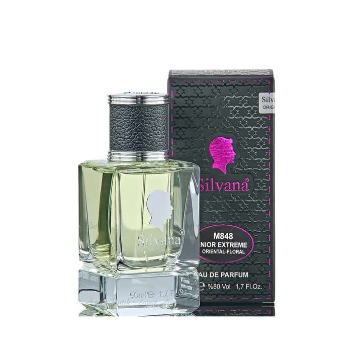 Apa de Parfum Silvana, Nior Extreme, M848, Barbati, 50 ml