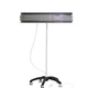 Lampa bactericida germicidala dezinfectie cu lumina Ultravioleta UV-C 30W x 2 clasica cu montare pe stativ mobil