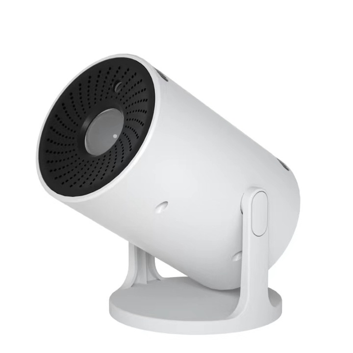 Lampa de proiectie, 15 lumini, muzica Bluetooth, rotativa 180°, cronometru inteligent, 92x80x159mm, alb