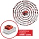 Adaptor pentru acumulator USB Einhell TC-CP 18 Li USB A/C-Solo Power X-Change, 18 V, 1x conexiune USB-A, 1x conexiune USB-C, fara acumulator si incarcator