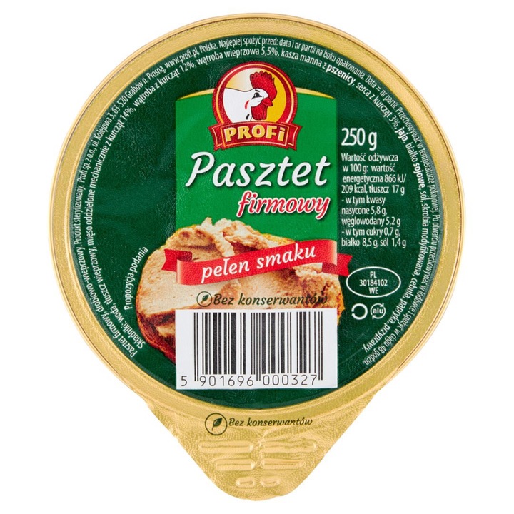 Pate, Profi Company, 250 g