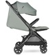 Carucior compact Easywalker Jackey 2, verde, sistem de pliere automata, greutate 8 kg, cu suport pentru picioare