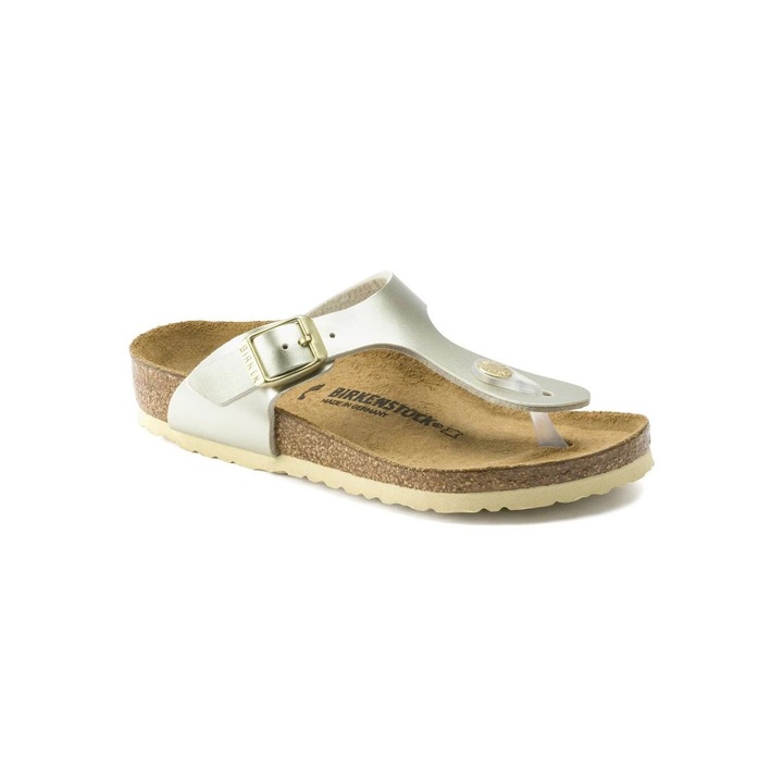 Джапанки Birkenstock Gizeh за момичета, синтетични, сребристи