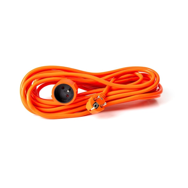 Prelungitor Omega 10m, 1xDIN, portocaliu